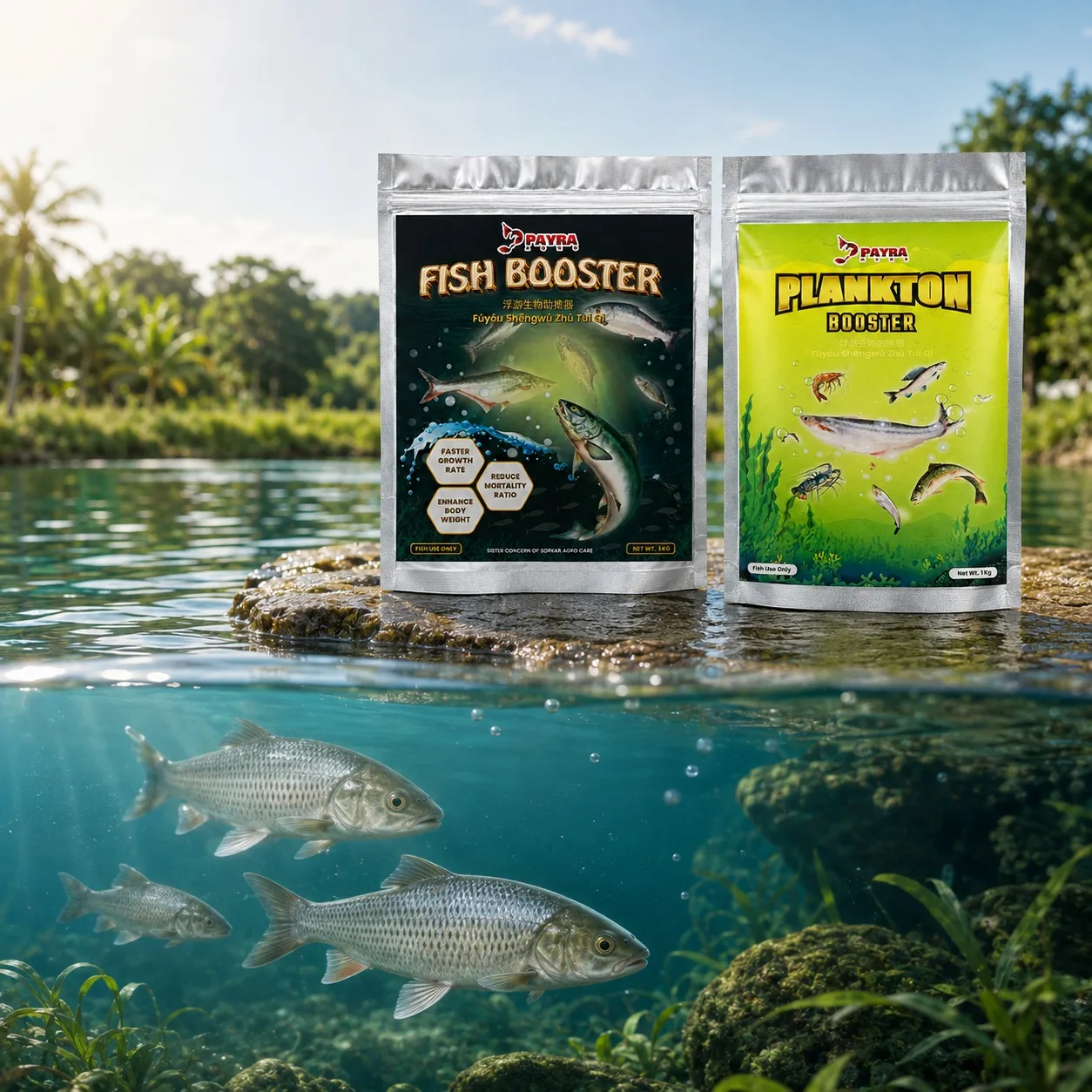 Plankton Booster for pond